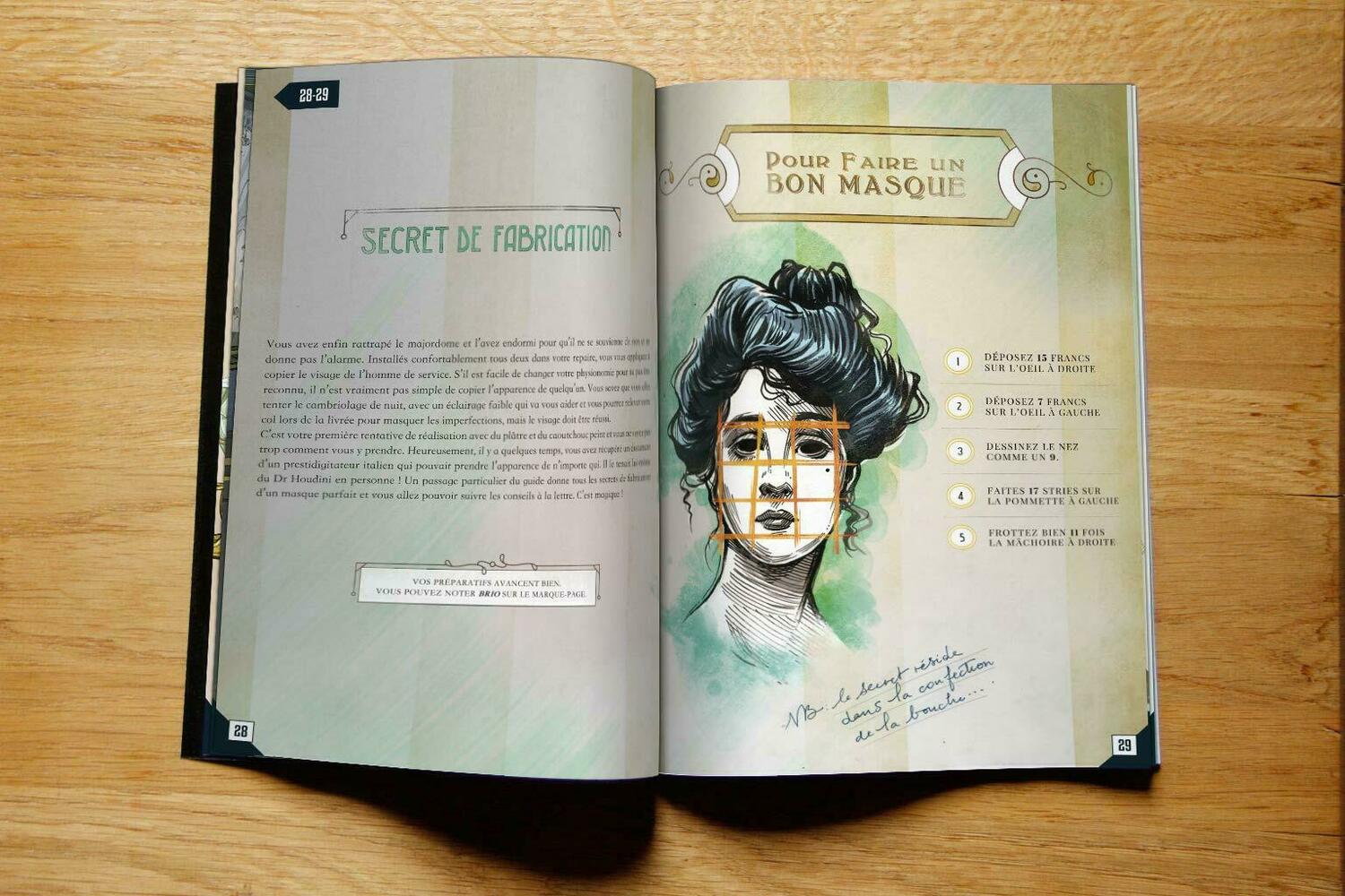 Escape Quest: Le Défi d'Arsène Lupin Pages