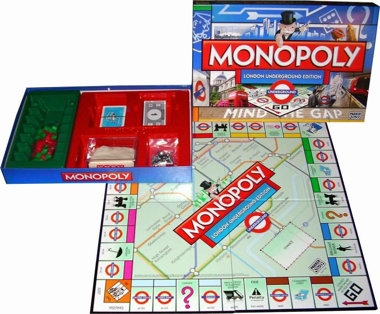 Monopoly: London Underground Eclate