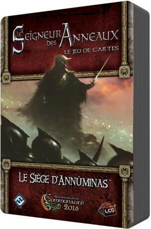 Le Seigneur des Anneaux: Le Jeu de Cartes - Le Siège d’Annúminas Cover 3d