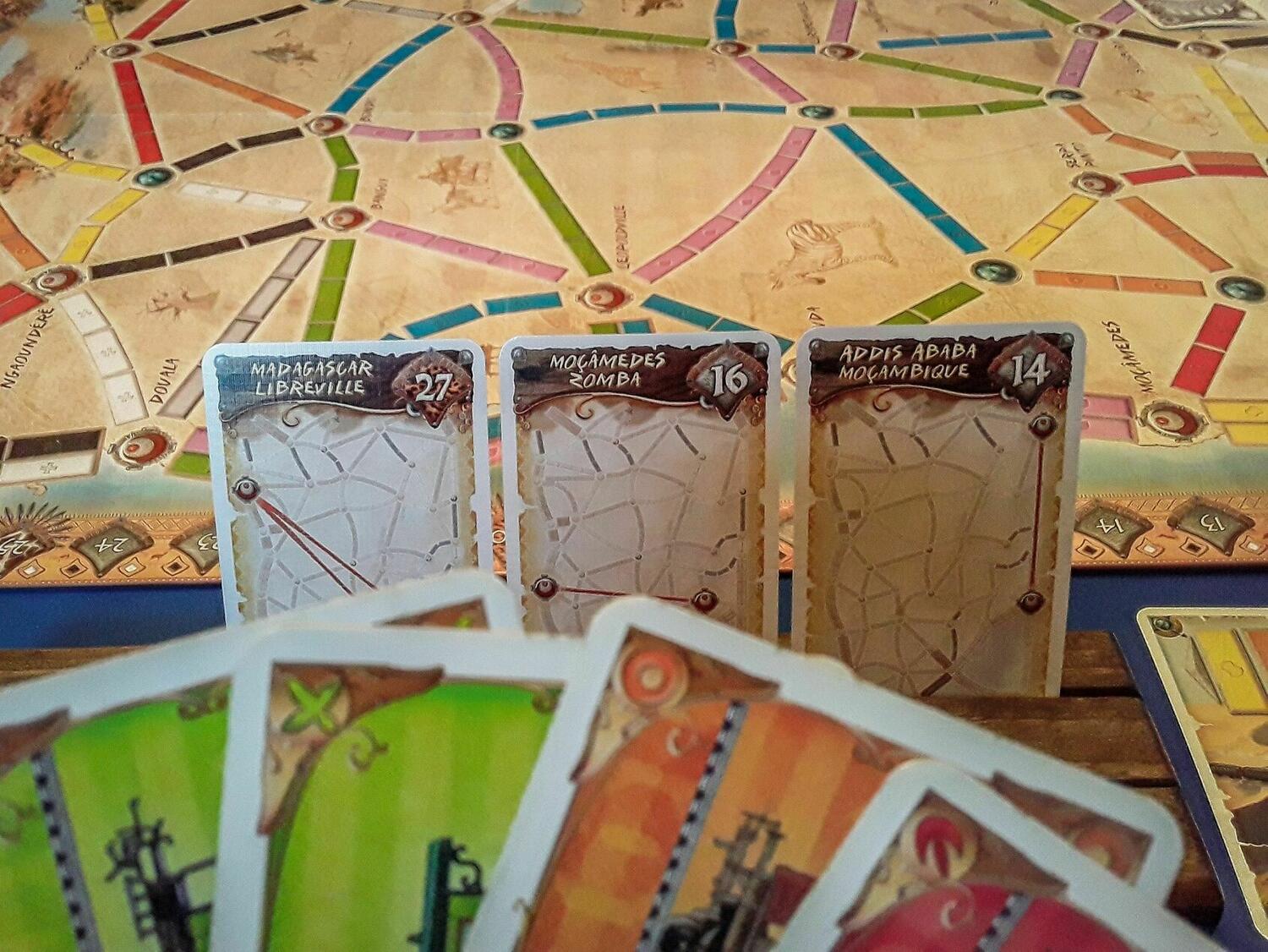 Les Aventuriers du Rail: Map Collection 3 - The Heart of Africa Zoom