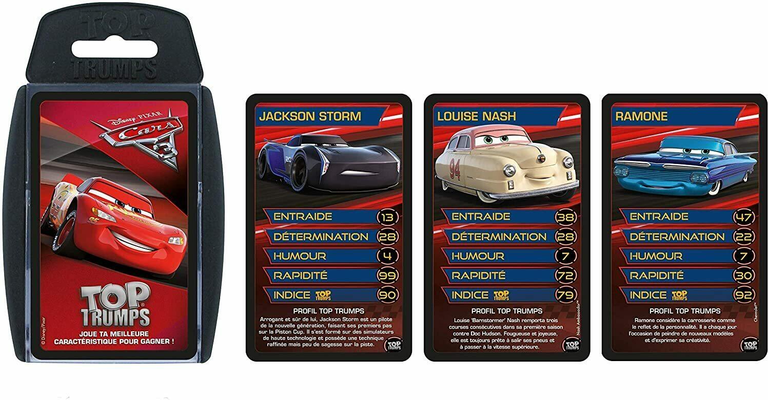 Top Trumps: Cars 3 Eclate