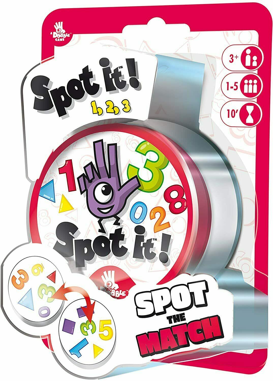 Spot it! 1, 2, 3 Cover 3d