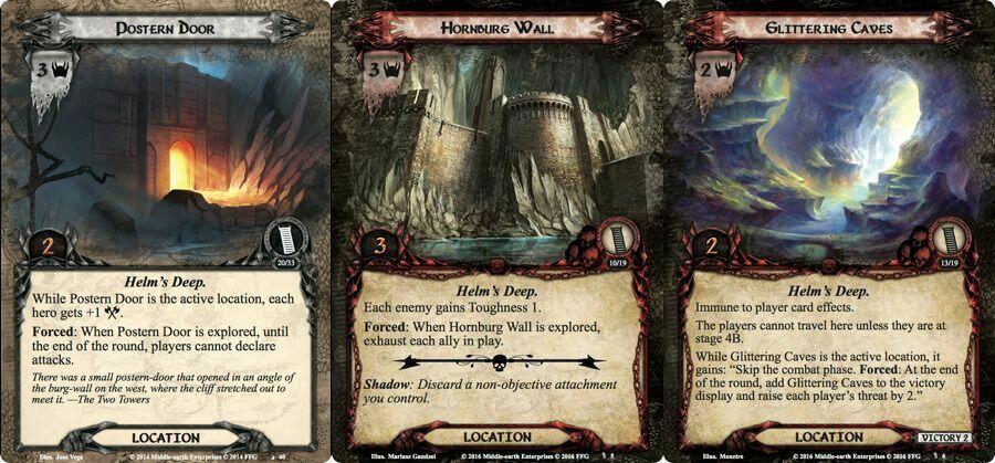 Le Seigneur des Anneaux: Le Jeu de Cartes - Deck Cauchemar - La Trahison de Saroumane Cartes