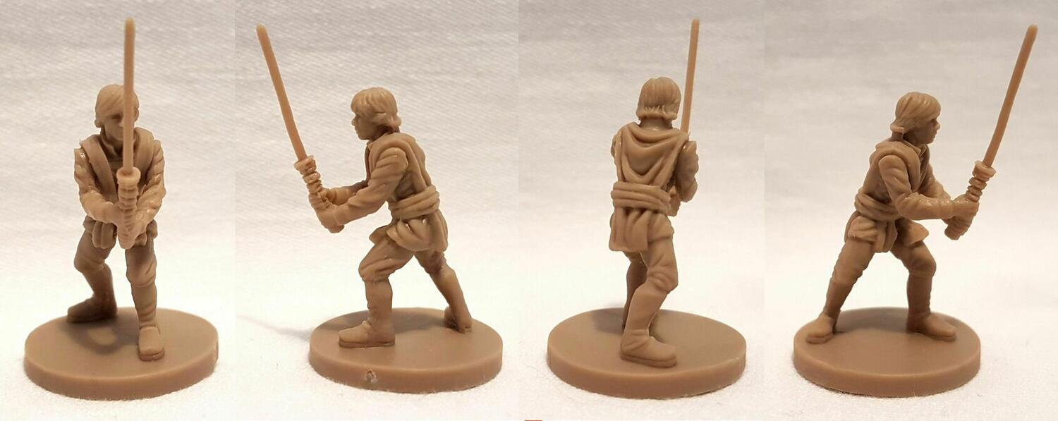 Star Wars: Assaut sur l'Empire - Luke Skywalker - Chevalier Jedi Figurines