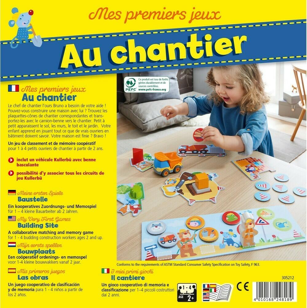 Mes Premiers Jeux: Au Chantier Back