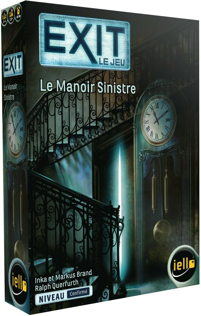 EXIT: Le Jeu - Le Manoir Sinistre Cover 3d