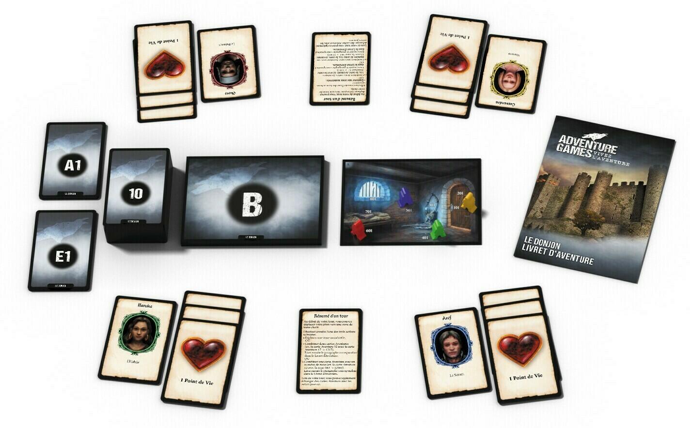 Adventure Games: Le Donjon Cartes