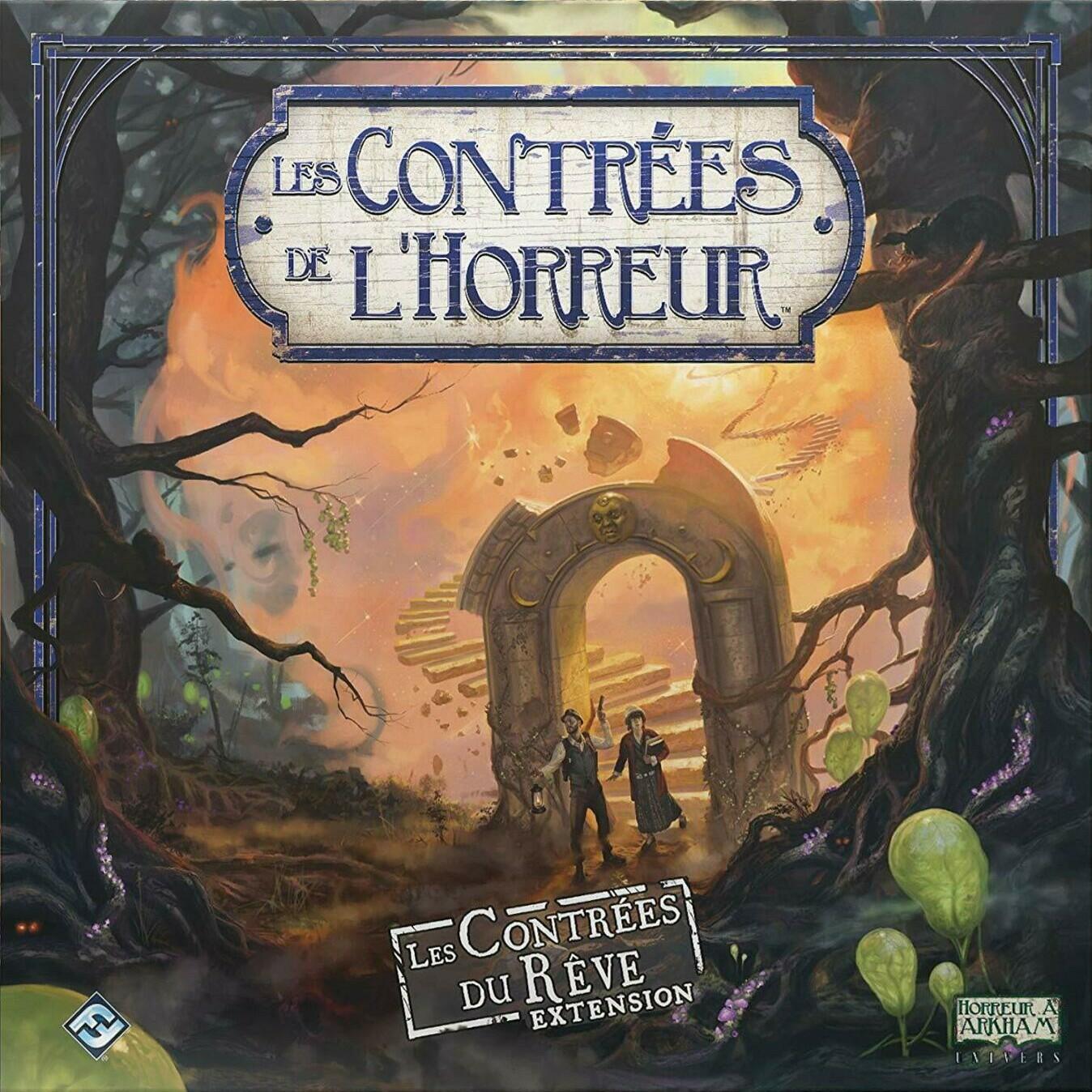 Les Contrées de l'Horreur: Les Contrées du Rêve Cover