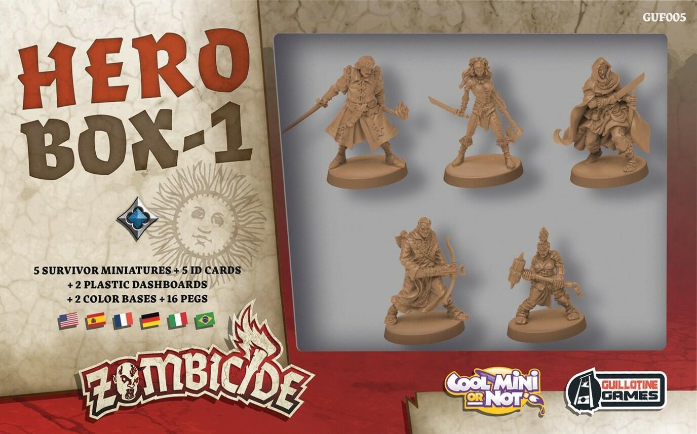 Zombicide: Black Plague - Hero Box 1 Cover