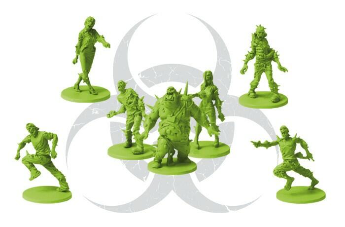 Zombicide: Toxic City Mall Figurines