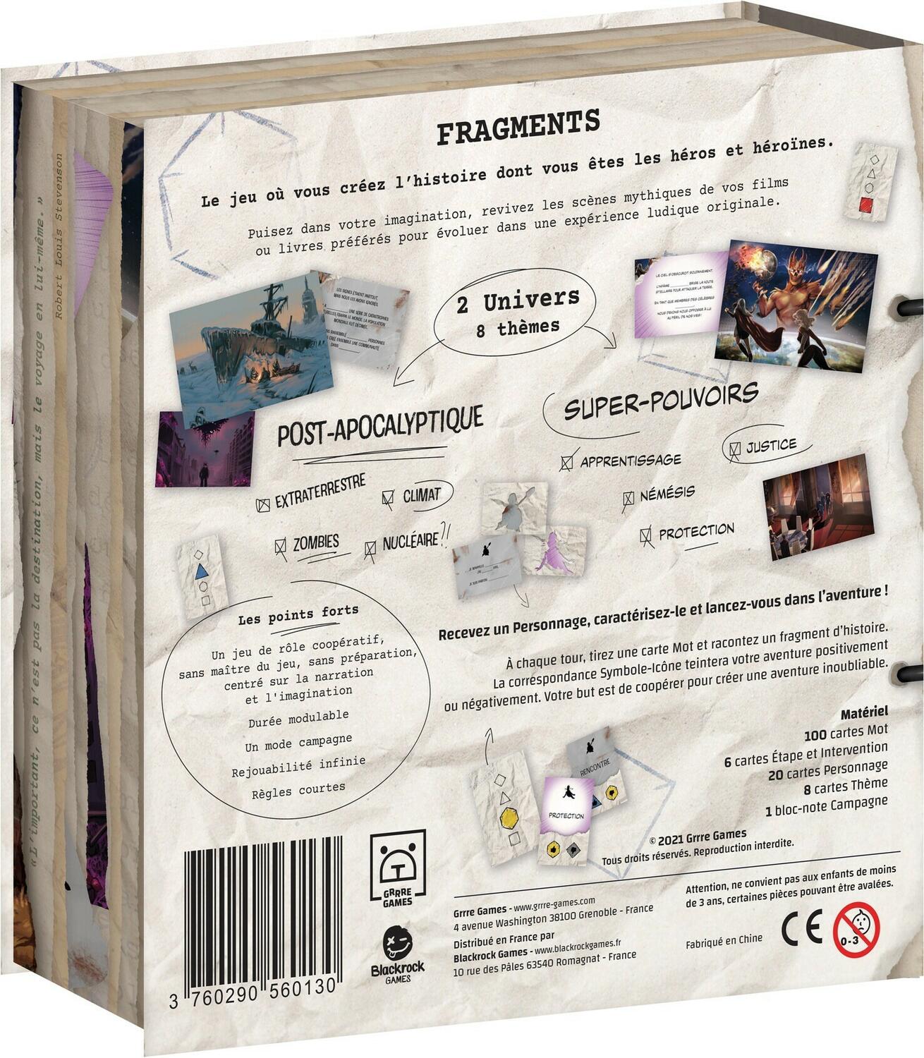 Fragments Back 3d