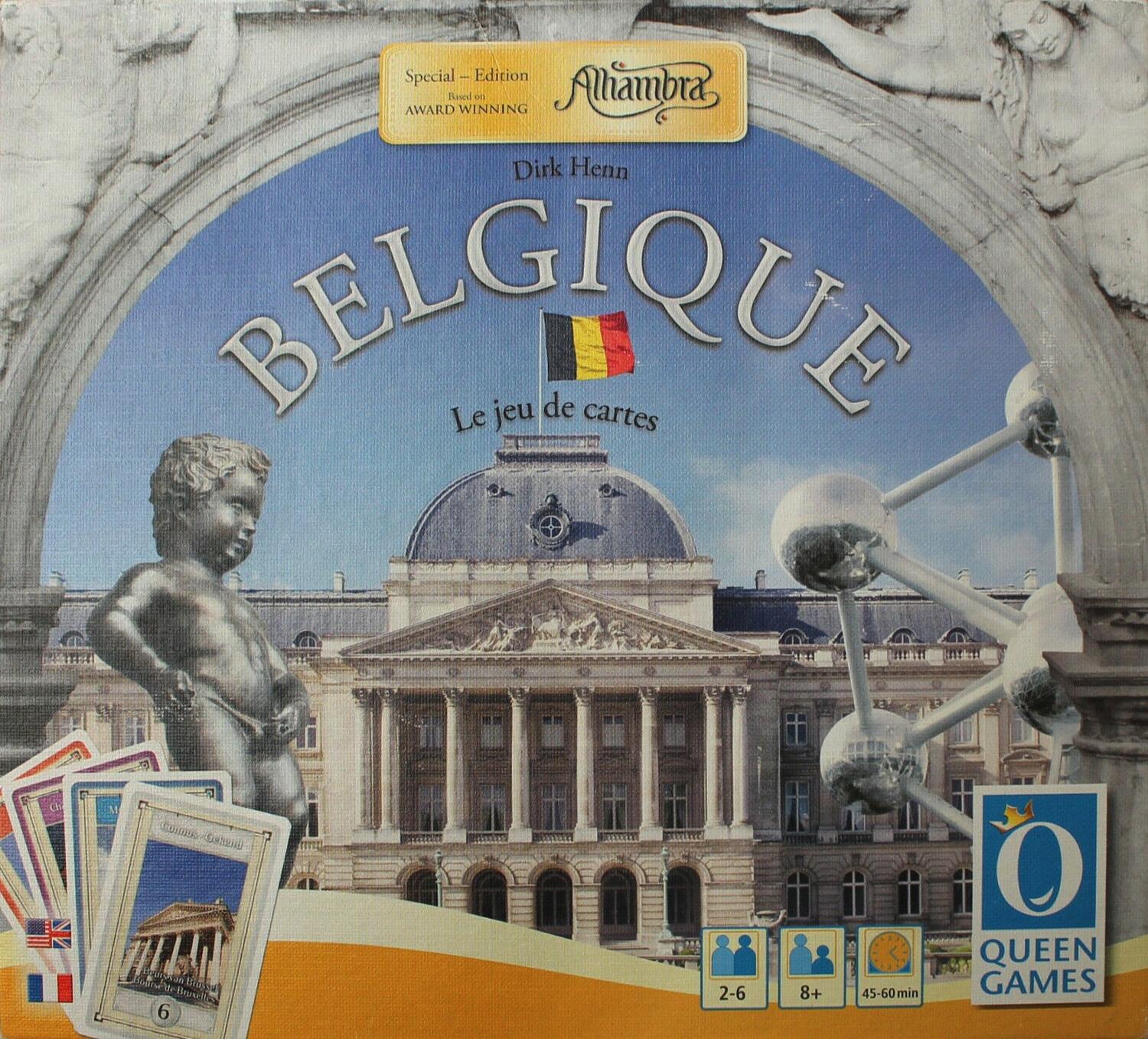 Alhambra: Belgique - Le Jeu de Cartes Cover