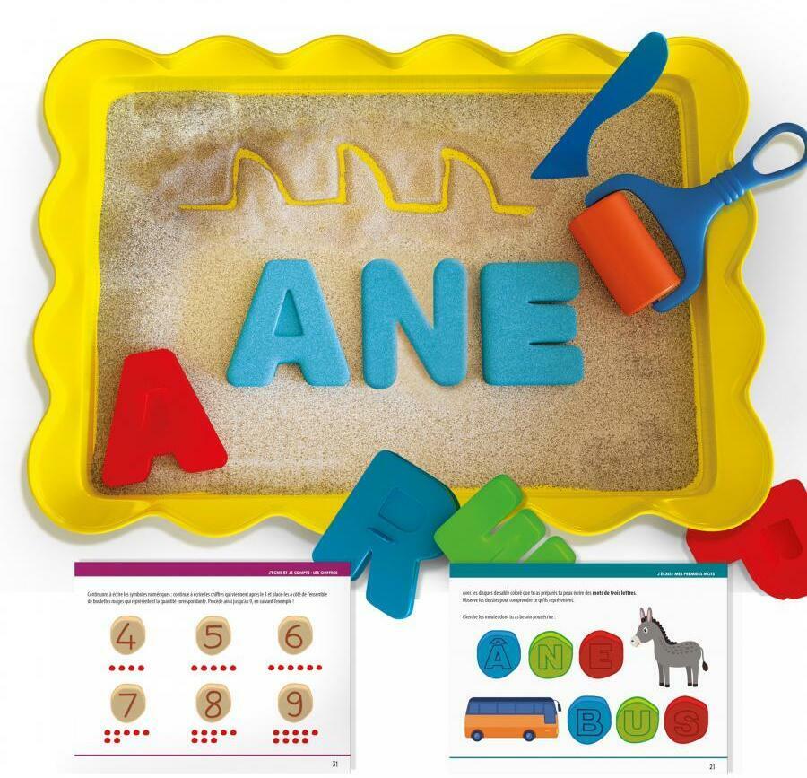 Bac à Sable: Je Lis et J'Écris - Montessori Eclate
