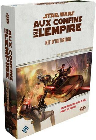 Star Wars: Aux Confins de l'Empire - Le Jeu de Rôle - Kit d'Initiation Cover 3d