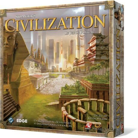 Sid Meier's Civilization: Le Jeu de Plateau Cover 3d