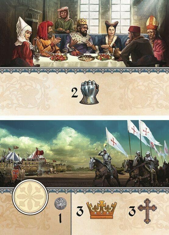 Glory: Un Jeu de Chevaliers Carte