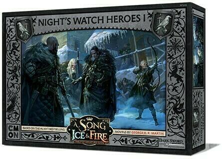Le Trône de Fer: Le Jeu de Figurines - Héros de la Garde de Nuit 1 Cover 3d