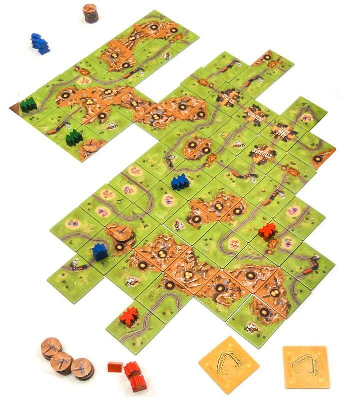 Carcassonne: La Ruée vers l'Or Plateau