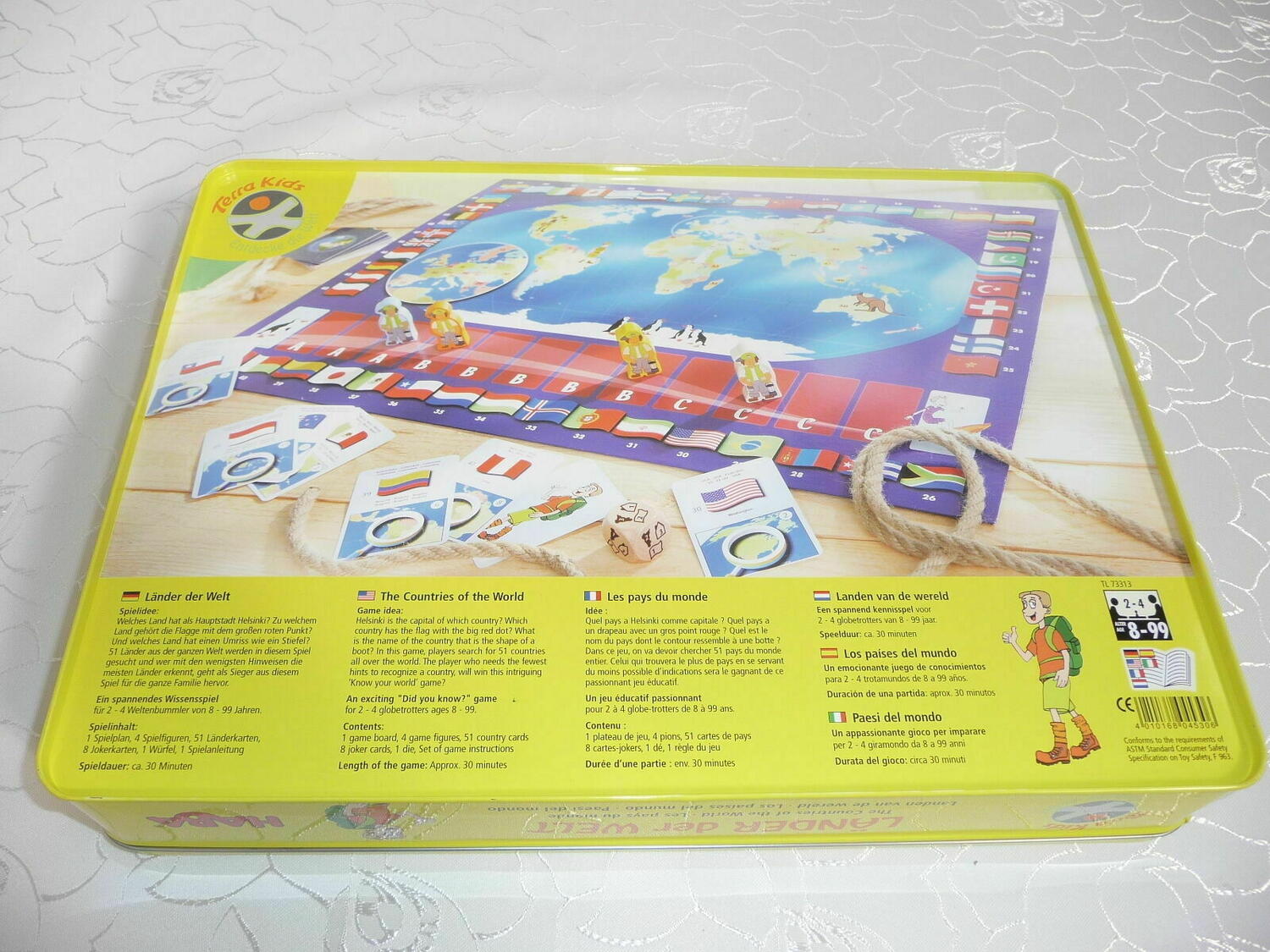 Terra Kids: Länder der Welt Back 3d