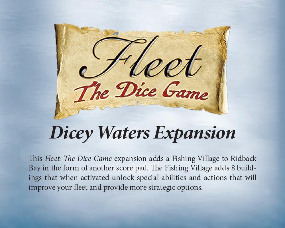 Fleet: The Dice Game - Dicey Waters Cover