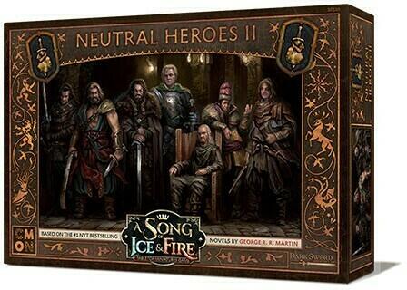 Le Trône de Fer: Le Jeu de Figurines - Héros Neutres 2 Cover 3d