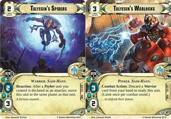 Warhammer 40,000: Conquest - Une Dernière Manœuvre Cartes