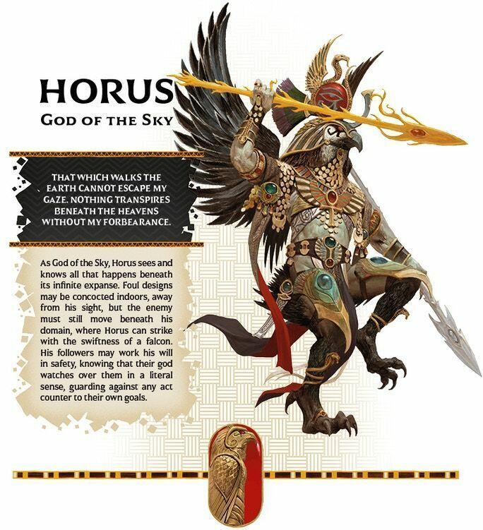 Ankh: Les Dieux d'Egypte - Panthéon Personnage