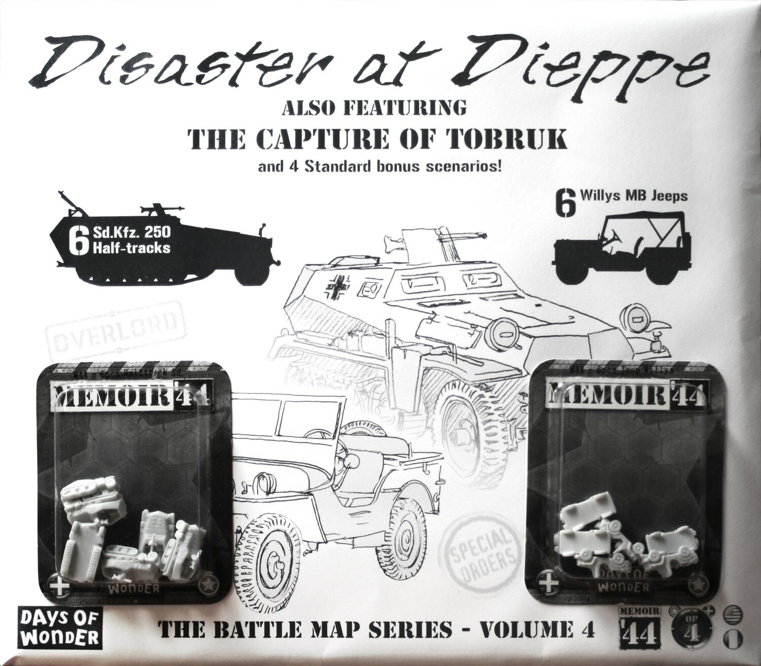Mémoire 44: The Battle Map 4 - Disaster at Dieppe Cover