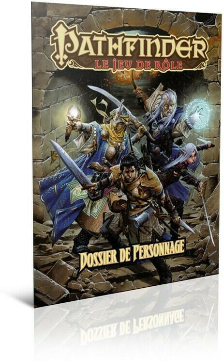 Pathfinder: Le Jeu de Rôle - Dossier de Personnage Cover 3d