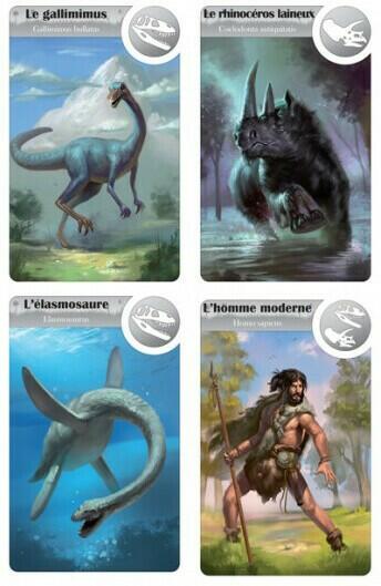 Cardline: Dinosaures Cartes