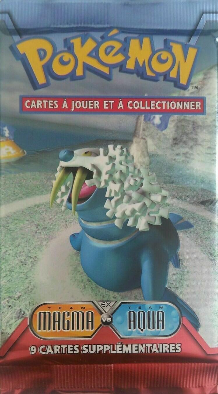 Pokémon: EX - Team Magma vs Team Aqua - Booster Cover