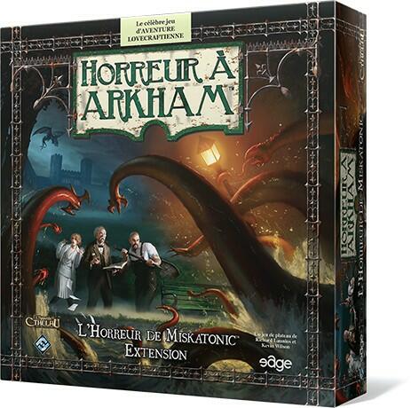 Horreur à Arkham: L'Horreur de Miskatonic Cover 3d
