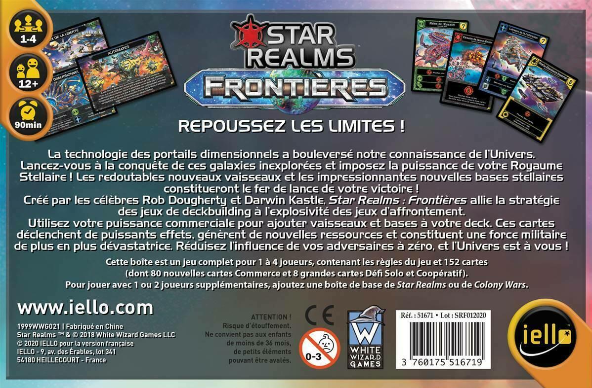 Star Realms: Frontières Back
