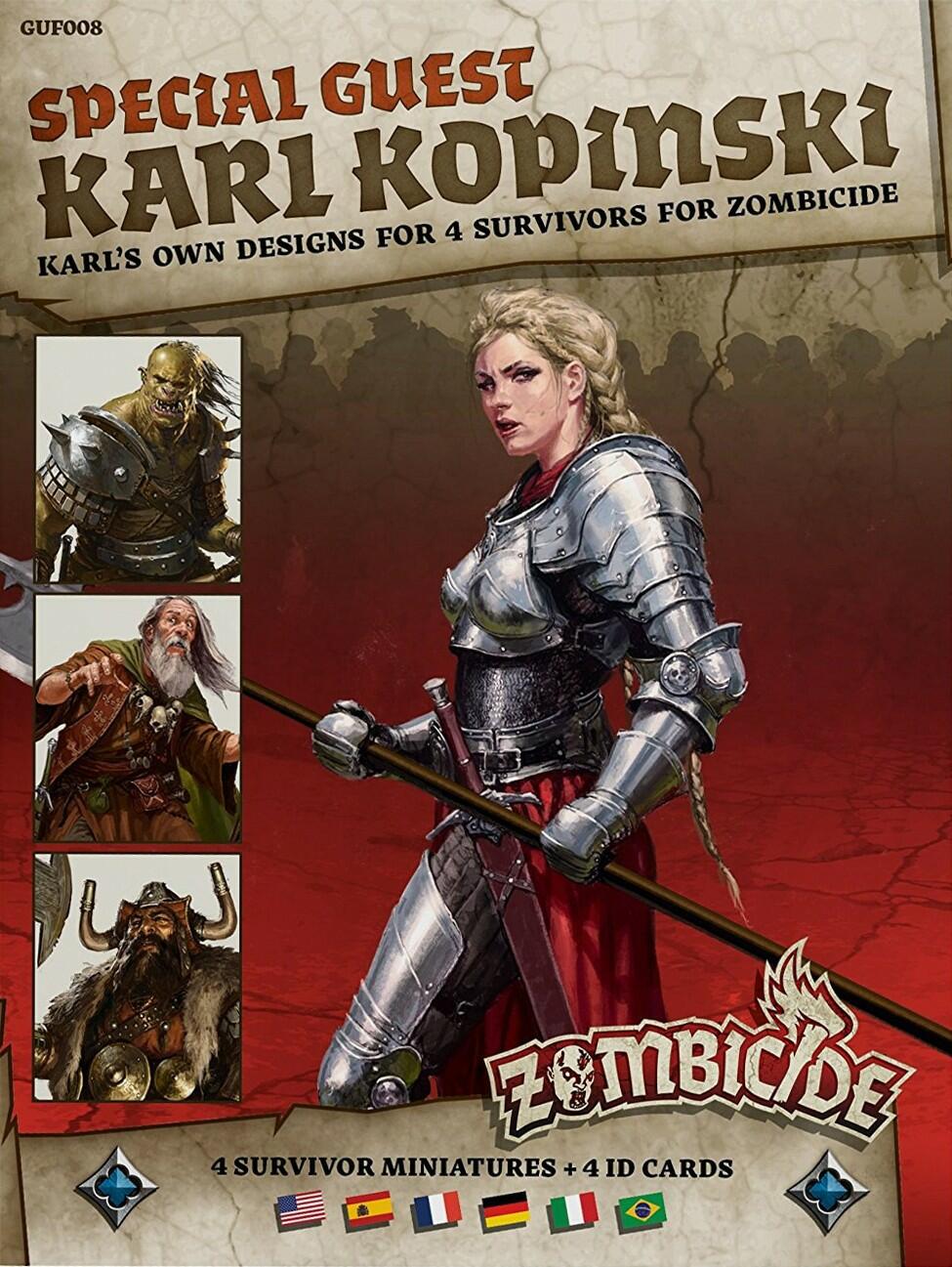 Zombicide: Black Plague - Special Guest - Karl Kopinski Cover