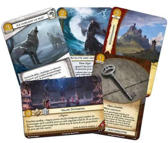 Le Trône de Fer: Le Jeu de Cartes - La Clé de l’Archimestre Cartes
