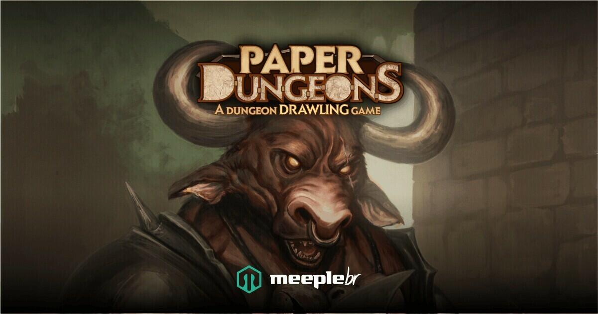 Paper Dungeons: Une Mine d'Aventures ! Artwork
