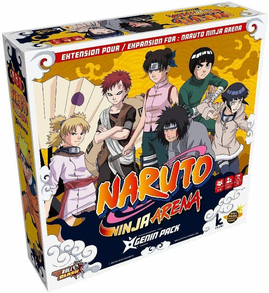 Naruto: Ninja Arena - Genin Pack Cover 3d