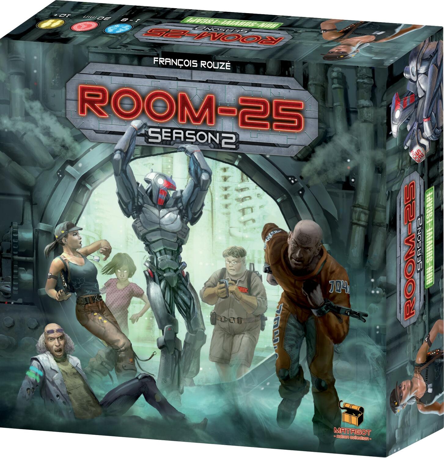 Room 25: Season 2 Cover 3d