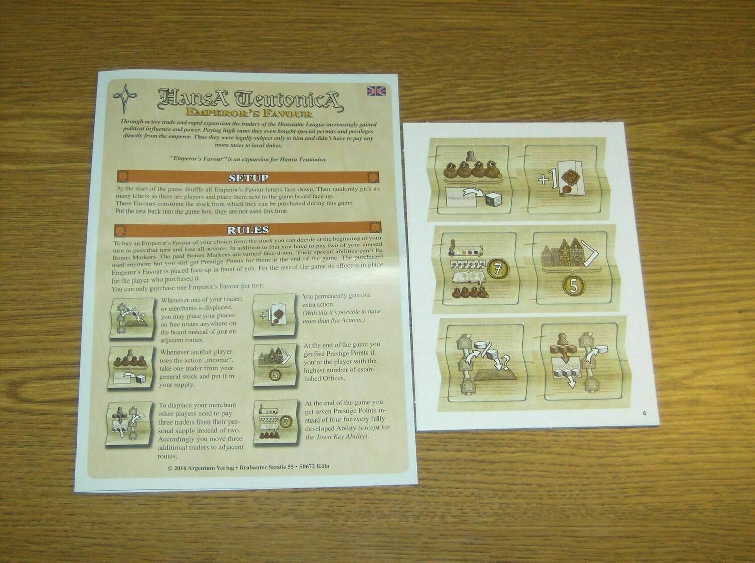 Hansa Teutonica: Emperor's Favour Eclate