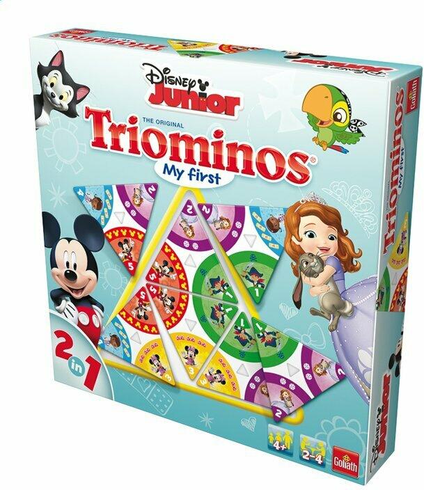 My First Triominos: Disney Junior Cover 3d