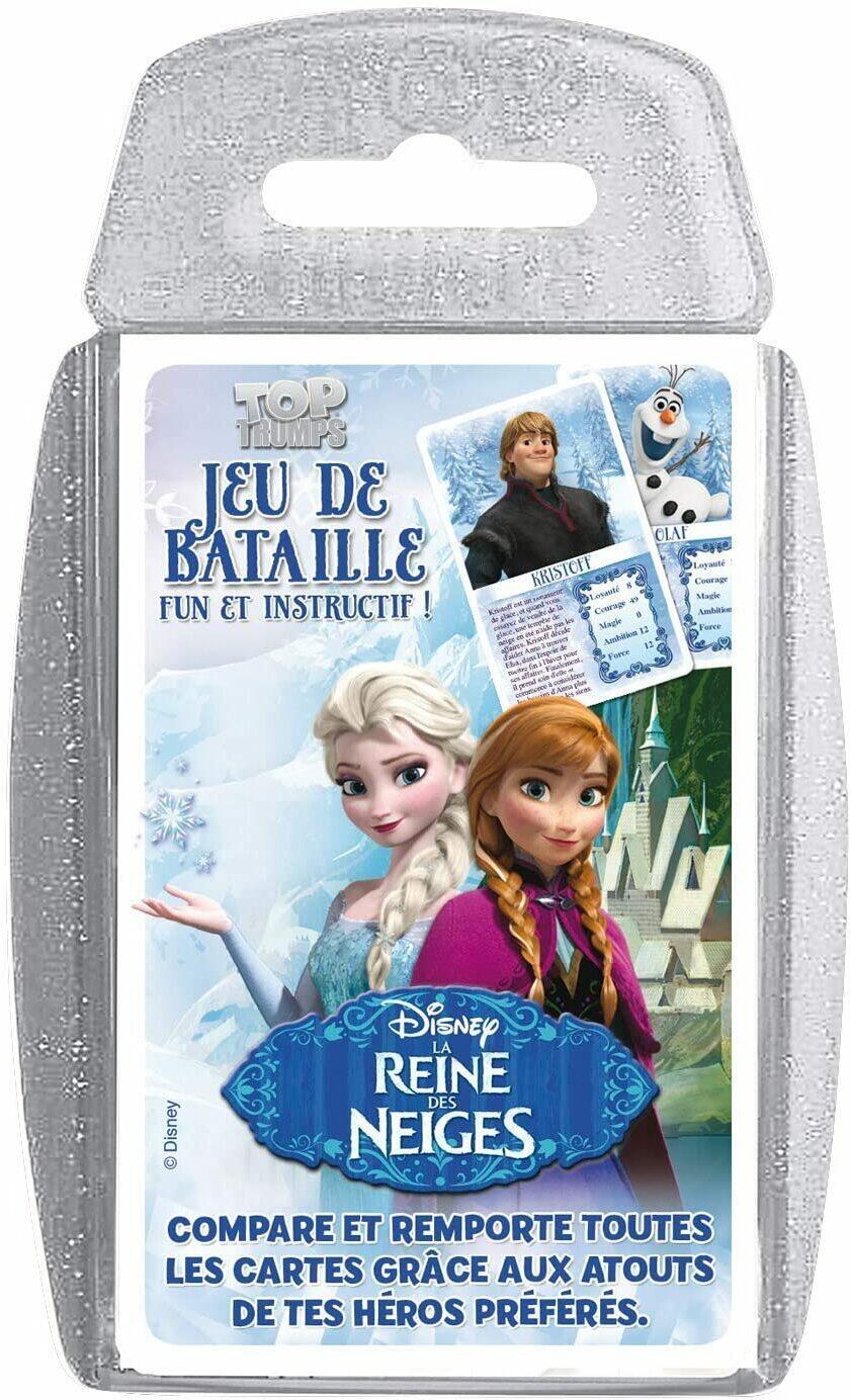 Top Trumps: Jeu de Bataille - Reine des Neige Cover 3d