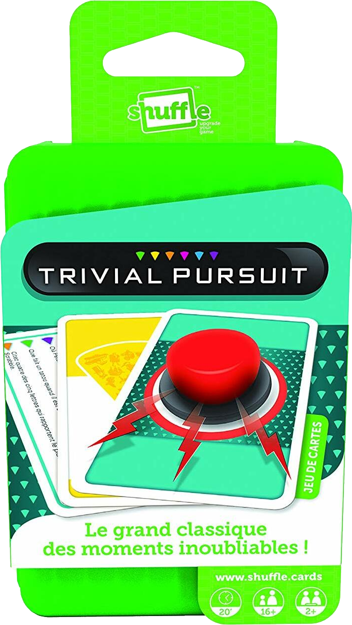 Trivial Pursuit: Shuffle Cover Transpanrent