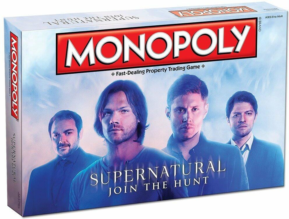 Monopoly: Supernatural - Join The Hunt Cover 3d