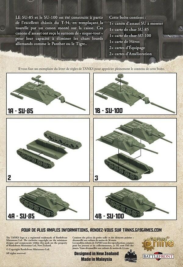 TANKS: SU-100 Back