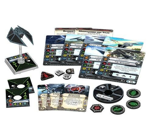 Star Wars: X-Wing - Le Jeu de Figurines - TIE Striker Eclate