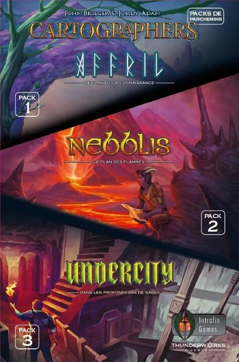 Cartographers: Packs de Parchemins Cover