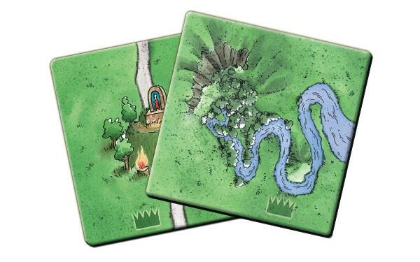 Carcassonne: Comte Roi & Brigand Tuiles