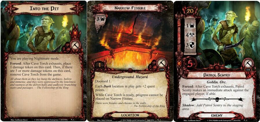 Le Seigneur des Anneaux: Le Jeu de Cartes - Deck Cauchemar - Khazad-Dûm Cartes