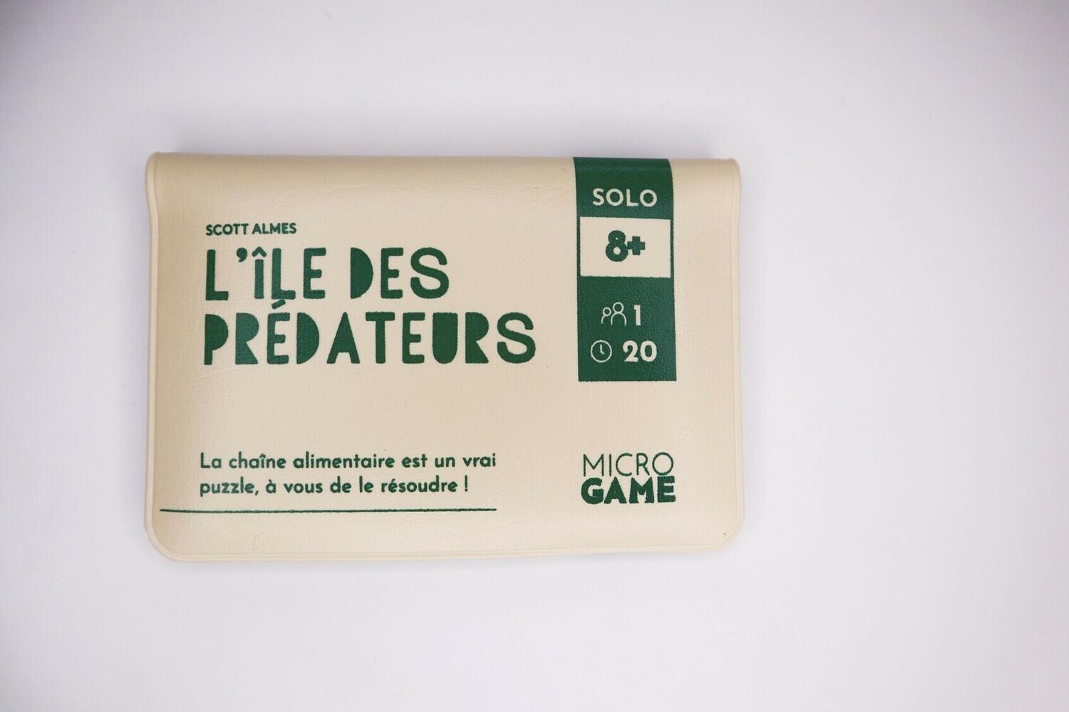 L'île des Prédateurs Cover 3d