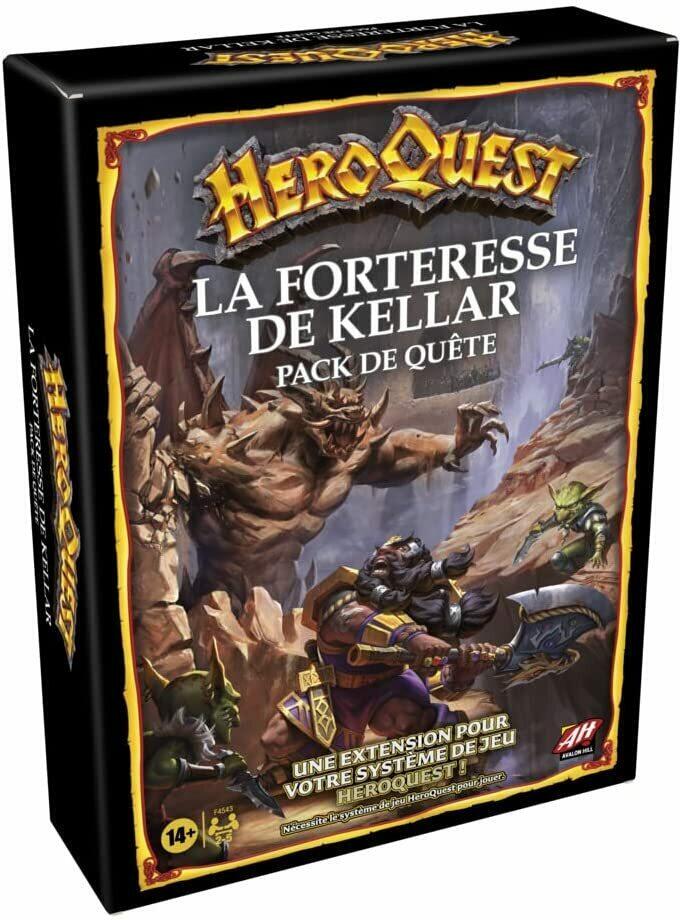 HeroQuest: La Forteresse de Kellar Cover 3d